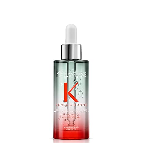 Kérastase Genesis Homme, Hair Thickening Fortifying Serum, For Weakened & Thin, With Aminexil
