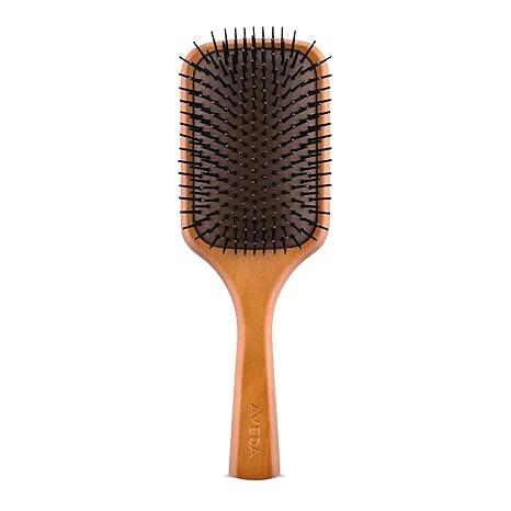 Aveda Wooden Paddle Brush | Detangling, Smoothing Brush | Straightening, Blow Drying | All Hair Types