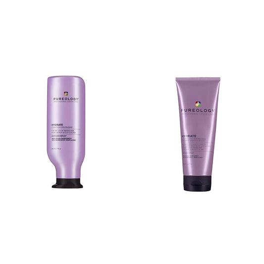 Pureology Hydrate Conditioner 266ml + Pureology Hydrate Superfood Hair Mask 200ml