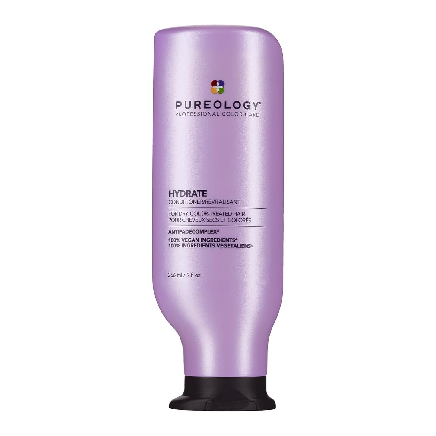 Pureology Hydrate Moisturizing Conditioner, For Medium to Thick Color-Treated Hair, Adds Shine & Softness, With Green Tea Extract, Vegan & Sulfate-Free Formula