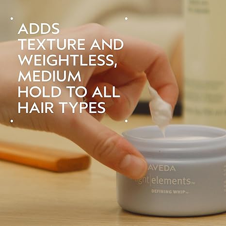 Aveda Light Elements Defining Whip , Hair Styling Wax ,Lightweight , Adds Texture & Medium Hold